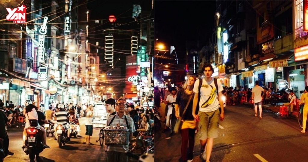 Backpackers Street HCMC