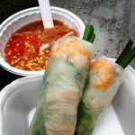 Street Food in Pham Ngu Lao Street, Backpacker Town, Saigon
