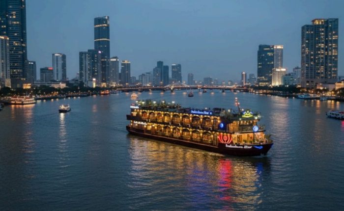 dinner cruise saigon river